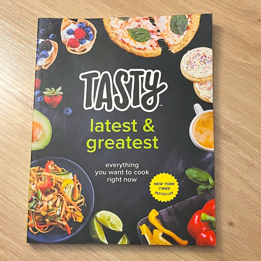 Cookbook Tasty Latest & Greatest New York Times Bestseller!